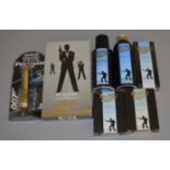 A quantity of James Bond 007 related items including Bath Soap, Wilkinson Sword Protector Razor in