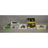 8 agricultural related diecast models by Britains, Merlo etc (8)