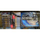 A mixed lot of James Bond 007 related items, including; DVD's, books, Scene It? game etc.  [NO