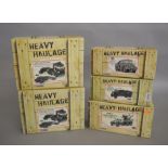 5 Corgi Heavy Haulage lorries 1:50 scale all are limited edition (5).