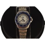 TAG HEUER - A ladies F1 Tag Heuer stainless steel quartz wristwatch, model WA1419, circa early 90's,