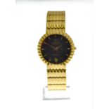 RAYMOND WEIL - A gentlemans 18ct gold electroplated quartz Raymond Weil Nabucco wristwatch, model