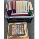 15 Stamp stock books & a small qty of loose album pages, containing both Mint and used World Stamps