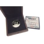 BREXIT silver 1oz commemorative coin