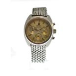 ZENITH - A circa 1970's Zenith El Primero stainless steel Automatic chronograph gents wristwatch,