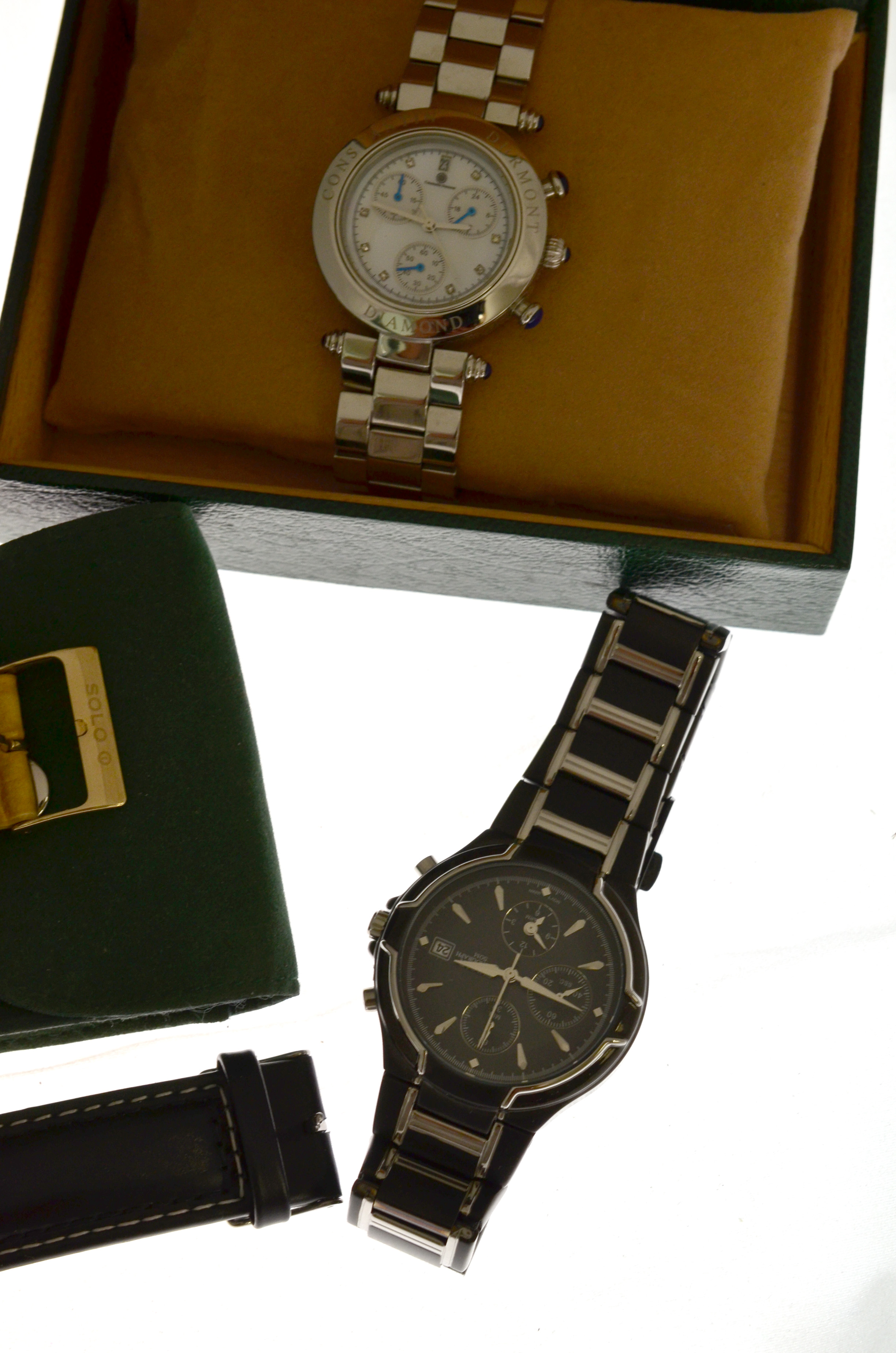 A boxed quantity of seven gents wristwatches to include two quartz Pulsar's, a quartz Puma with box, - Image 4 of 4