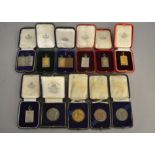 A collection of Horticultural/National Sweet Pea Society medallions to Mrs H E Dunhill (ten