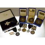 A quantity of St John Ambulance medals & decoration one named 'Hilda M.Bidmead area cadet officer