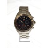 TAG HEUER - A gents stainless steel quartz Tag Heuer Formula 1 chronograph 200m, wristwatch, model