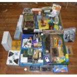 A very good quantity of assorted diecast, tinplate and plastic models, mostly in original packaging,