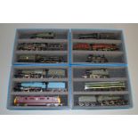 OO Gauge. 12 unboxed Locomotives by various manufacturers including Airfix, Bachmann, Mainline, Lima