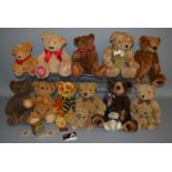 14 unboxed Bears including 'Sainsbury's Special Edition Bear 140 years 1869 to 2009',  '