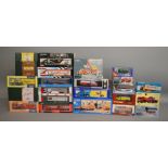 23 diecast models by Corgi, mainly tankers and lorry models (23).