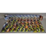 52 carded Star Wars figures from various ranges (52)
