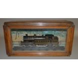 O Gauge. An unboxed Bassett-Lowke (by Bing) 4-4-2T LBSCR I2 Class Locomotive housed and fixed into a