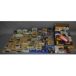 183 boxed diecast models by Lledo, Corgi and others together with 45 unboxed models housed in
