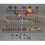 46 unboxed hand painted soldier figures, one mounted, by Tradition, Asset and others.. Figures