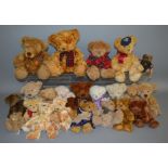 22 unboxed Bears including a number by Russ Berrie, 'Nicholas', 'Nobbie' etc.. (22)