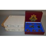 2 boxed Britians #8825 soldier figure sets 'Gun Team Royal Horse Artillery King's Troop', both