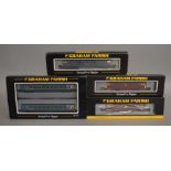 N Gauge. 4 boxed Graham Farish locomotives including three diesel models - Class 52 BR blue and