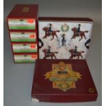5 boxed Britians Ceremonial soldier figure sets including 4 x #48019 Queesn's Diamond Jubilee Set