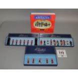 3 boxed Britains limited edition soldier figure sets, all Guardsmen, including  #00157 'Band of