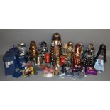 A good quantity of mostly unboxed Doctor Who items, mainly Daleks of varies sizes, this lot is