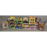 21 film related diecast models by Corgi, including; Back To The Future, The Italian Job etc, this