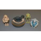 Star Wars Sy Snootles and the Rebo Band by Kenner 1983, includes three loose figures and piano but