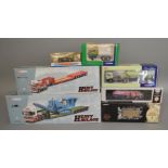 6 boxed Corgi diecast model trucks, including two from their 'Heavy Haulage' range, together with