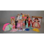 2 boxed Barbie dolls, 'Holiday Treats' and 'Happy Holidays (Special Edition)' together with twelve