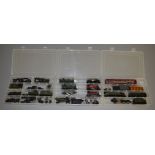 OO Gauge. A good quantity of OO Gauge spares, including engines, chassis, etc. housed in a four