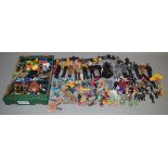 A good quantity of figures which includes; Star Trek, Batman, Star Wars etc, this lot is contained