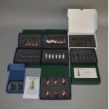 8 boxed sets of metal soldier figures made by 'Askari Kidogo Tin Soldiers', or similar, including '