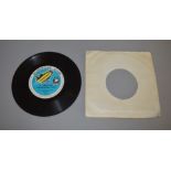 A scarce Gerry Anderson 'Supercar Club' 45 r.p.m. 7 inch flexi disc in original plain paper