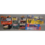 Corgi Military Electronic Walkie Talkies together with 18 diecast models by various manufactures (