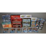 25 Aviation related diecast models mostly by Corgi, this lot is contained in 2 boxes (25).