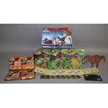 Jurassic Park mixed lot which includes; diecast figures, coins, figure sets etc