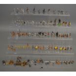 An assortment of unboxed white metal Wargaming and other figures by Garrison,  Sanderson