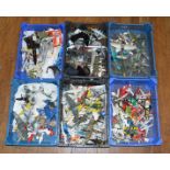 A very good quantity of unboxed aviation related diecast models, predominantly by Dinky, with