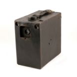 Adams Ideal #2 Falling Plate Box Camera. An early (mid 1890s) magazine hand camera, with original