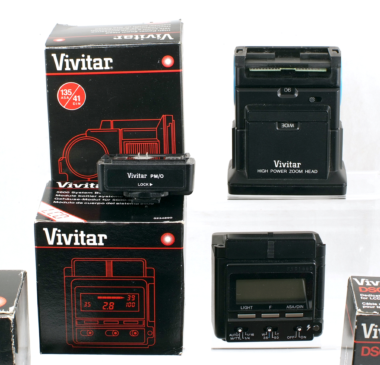 Quantity of Vivitar 283 and Other Flash Units. To include 2x 283 Auto Thyristor units, boxed 285 - Image 2 of 3