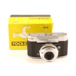 OPL Focaflex Automatic 35mm Camera. (condition 5F). With fixed Oplar-Color f2.8 5cm lens. In