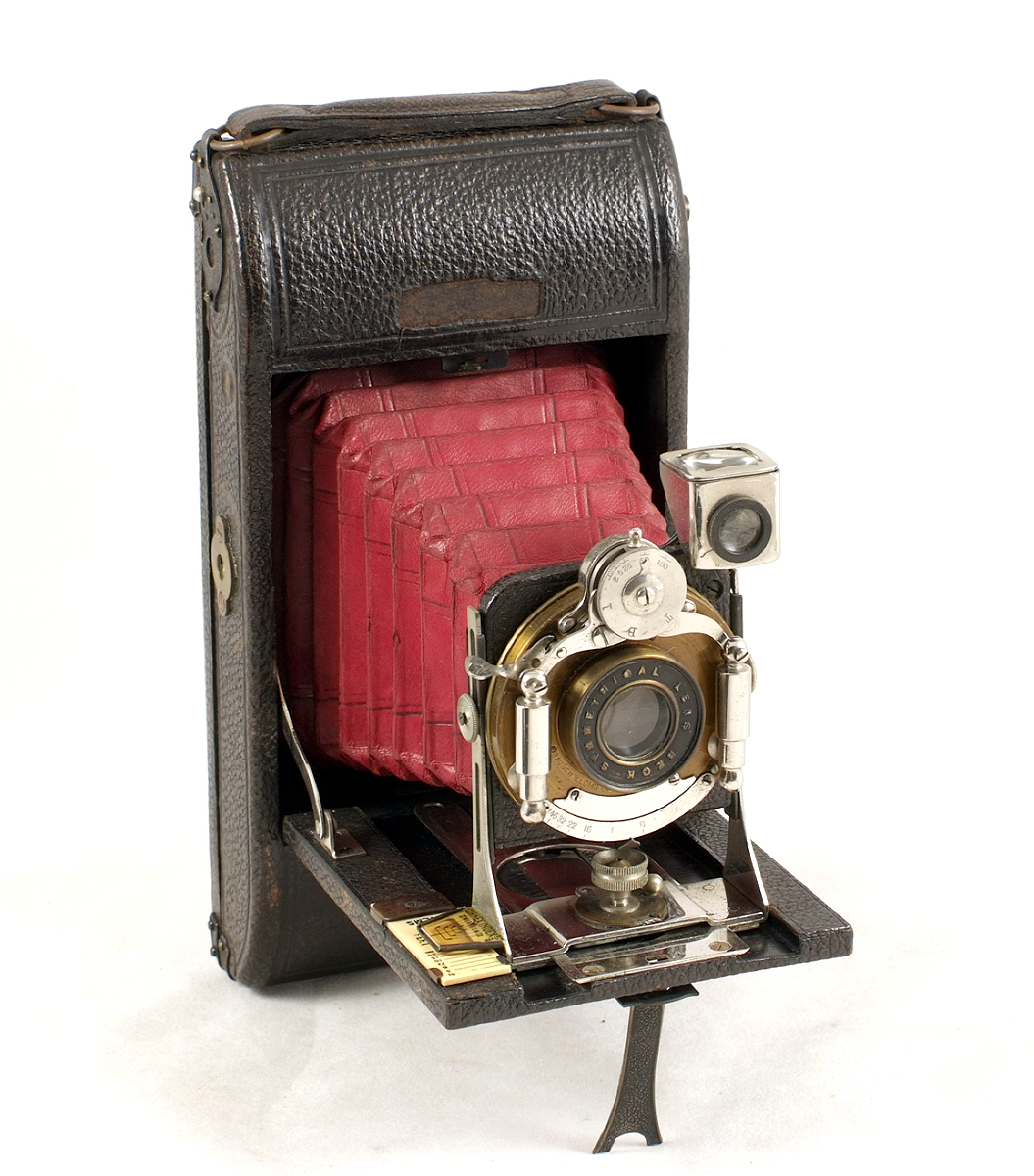 Three Folding Roll Film Cameras, One with Clockwork Motor Wind. To include a Ansco Semi Automatic, - Image 4 of 4