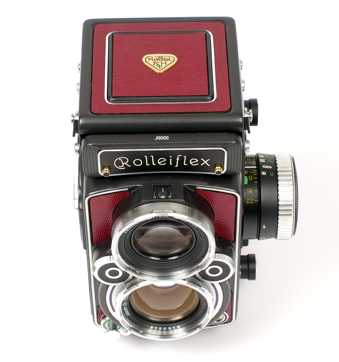 Rare Jersey Rolleiflex 2.8GX, Serial Number #J0000. (condition 3F). Fitted with Planar 80mm f2.8 - Image 4 of 5