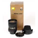 Nikon AF-FS DX VR 18-200mm f3.5-5.6 G IF-ED Zoom Nikkor Lens. (condition 5E). With UV filter, caps