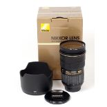 AF-S Nikkor 24-70mm f2.8 G ED N Zoom Lens. (condition 4E). With Hoya Pro UV filter and caps, in