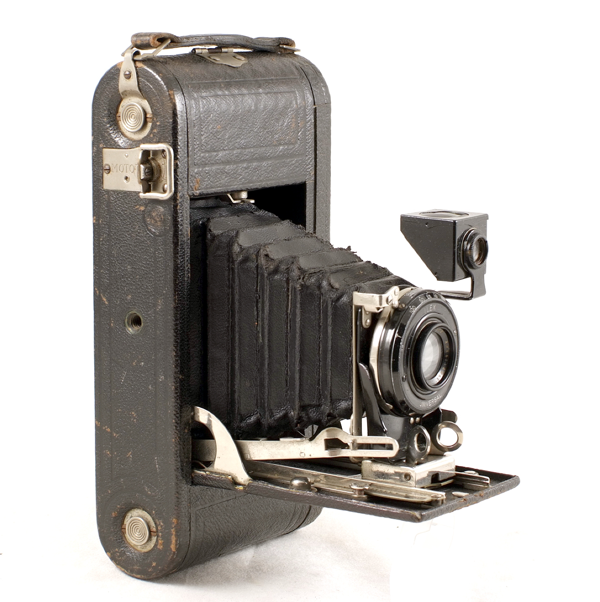 Three Folding Roll Film Cameras, One with Clockwork Motor Wind. To include a Ansco Semi Automatic, - Image 2 of 4
