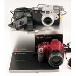 Leica Digilux 1 Digital Camera Outfit. (battery does not hold charge but OK on mains adapter,