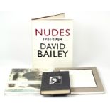 Collection of Monographs by David Bailey. Comprising 'Nudes: 1981-1984'; a signed copy of 'Tears and